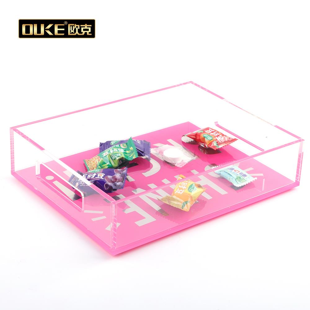 candy acrylic tray