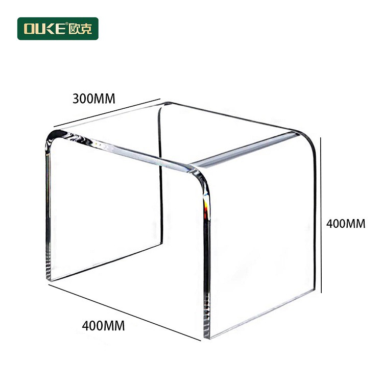 large acrylic chair