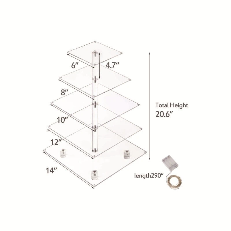 Cake Food Display Stand ACRYLIC