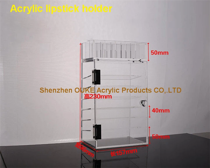7 Tiers Large Acrylic Lipstick Holder-Perspex Makeup Storage