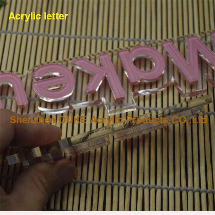 	Custom Decorative Engraving Acrylic Words -Perspex Letters