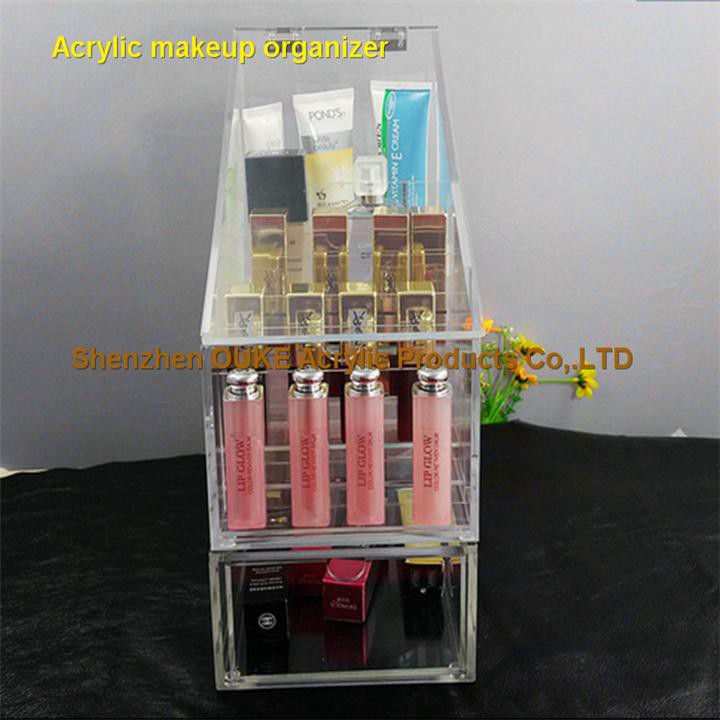 Extra Large Makeup Organiser Clear Acrylic Cosmetic Organizer