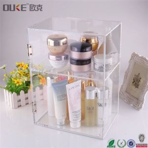 Прозрачный акриловый макияж Организатор-макияж Clear Storage-Glass Organizer для макияжа