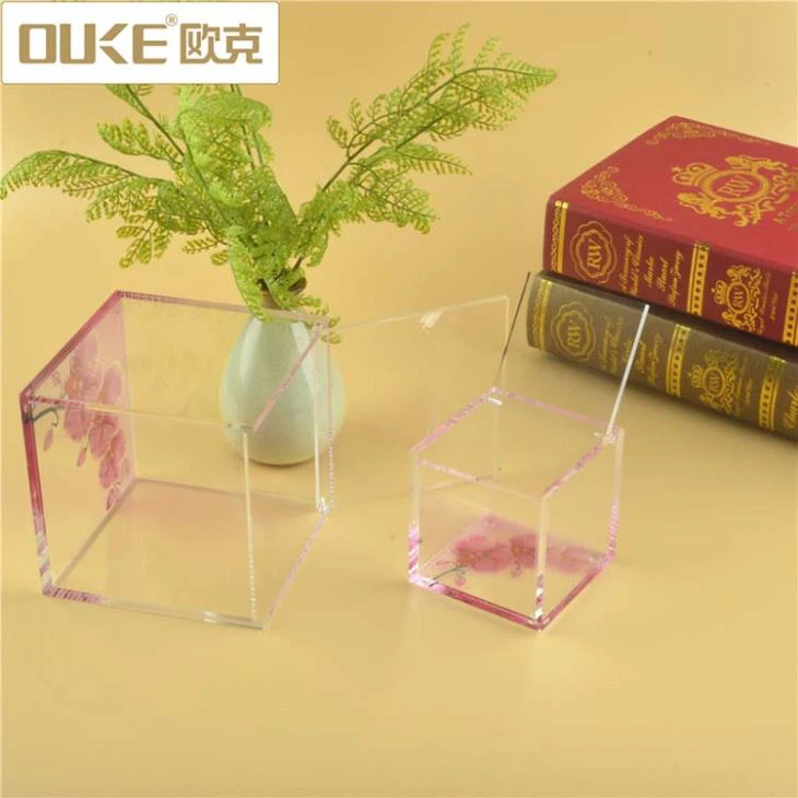 2018 Hot Sale Clear Acrylic Gift Box