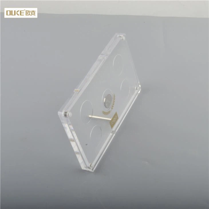 Clear Acrylic Commemorative Coin Display Box