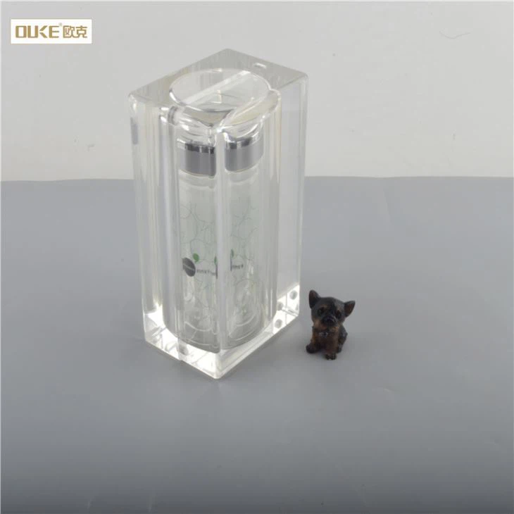 Elegant Design Clear Acrylic Bottle Storage Box