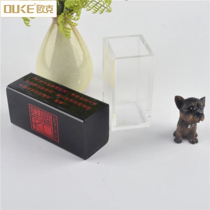 Hot Sale Square Black Acrylic Pen Box