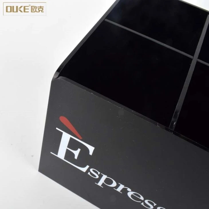 Printing Cube Cheap Acrylic Storage Boxes