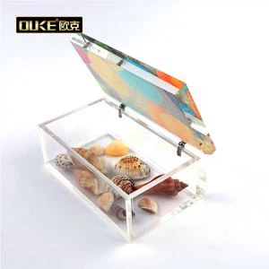 Акриловая коробка Clear Luxury UV Printing