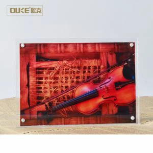 Оптовые простые удобные 18 * 13 см акриловые фоторамки
