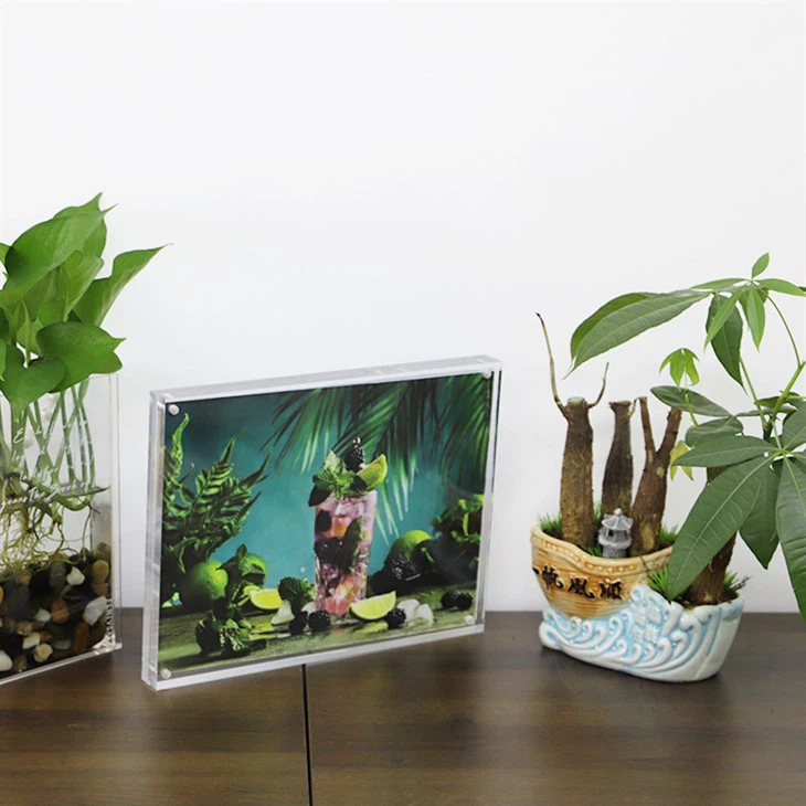 Clear Acrylic Photo Frame